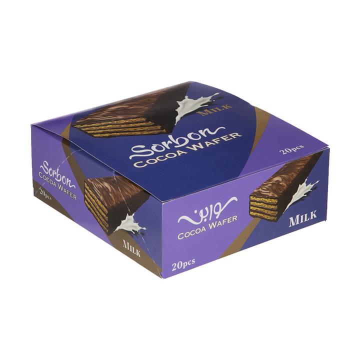 ویفر شیری سوربن - 35 گرم بسته 20 عددی
